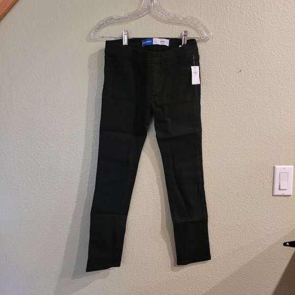 Old Navy Mid-rise Super Skinny Pull On Jeggings - Picture 1 of 4